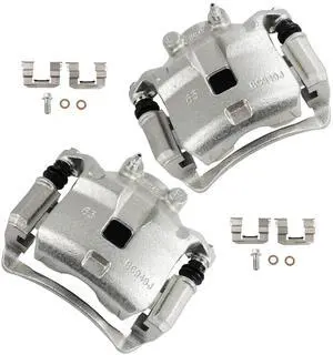 Front Left & Right Brake Calipers Assembly w/Bracket 19B2618 19B2619 2000 2001 2002 2003 2004 2005 2006 For Nissan For Sentra 1.8L Front Left & Right Brake Calipers Assembly w/Bracket 19B2618 19B2619 2000 2001 2002 2003 2004 2005 2006 For Nissan For Sentra 1.8L