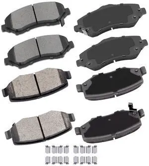Professional Ceramic Brakes Pads Set fit For 2007-2011 For Dodge Nitro,2008-2012 For Jeep Liberty,2007-2017 For Jeep Wrangler,2018 For Jeep Wrangler JK Professional Ceramic Brakes Pads Set fit For 2007-2011 For Dodge Nitro,2008-2012 For Jeep Liberty,2007-2017 For Jeep Wrangler,2018 For Jeep Wrangler JK