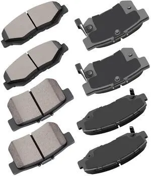 D914 D537 Front & Rear Professional Ceramic Disc Pads Set fit For 2013-2015 For Acura ILX, 2003-2007 For Honda Accord, 2012-2015 For Honda Civic D914 D537 Front & Rear Professional Ceramic Disc Pads Set fit For 2013-2015 For Acura ILX, 2003-2007 For Honda Accord, 2012-2015 For Honda Civic