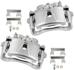 Rear Left & Right Disc Brake Calipers Assembly w/Bracket For Chevy, For GMC Models - For Sierra 3500, For Sierra 3500 Classic Replace# 18B4814 18B4815 Rear Driver & Passenger Side Rear Left & Right Disc Brake Calipers Assembly w/Bracket For Chevy, For GMC Models - For Sierra 3500, For Sierra 3500 Classic Replace# 18B4814 18B4815 Rear Driver & Passenger Side