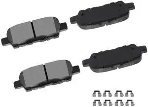 D1393 Ceramic Rear Disc Brake Pad Set Fit For Infiniti,For Nissan,For Suzuki,4pcs D1393 Ceramic Rear Disc Brake Pad Set Fit For Infiniti,For Nissan,For Suzuki,4pcs
