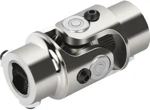 3/4" DD X 3/4-36 Spline Chrome Steering U-Joint joints Shaft 83mm 3/4" DD X 3/4-36 Spline Chrome Steering U-Joint joints Shaft 83mm