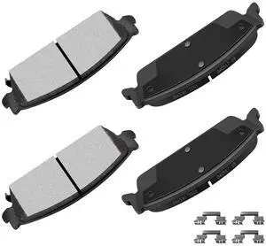 D1194 4pcs Rear Ceramic Brake Pads Kits For Cadillac For Chevy For GMC 2007-2014 D1194 4pcs Rear Ceramic Brake Pads Kits For Cadillac For Chevy For GMC 2007-2014