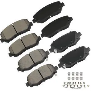 D1640 & D1734 Front & Rear Ceramic Disc Brake Pads Kit For Chrysler 200 2015-2017,For Jeep For Cherokee 2014-2017 D1640 & D1734 Front & Rear Ceramic Disc Brake Pads Kit For Chrysler 200 2015-2017,For Jeep For Cherokee 2014-2017