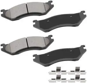D966 Front Ceramic Brake Pads Kits 4pcs fit For 2003-2006 For Dodge For Durango,2002-2005 For Dodge For Ram 1500 D966 Front Ceramic Brake Pads Kits 4pcs fit For 2003-2006 For Dodge For Durango,2002-2005 For Dodge For Ram 1500