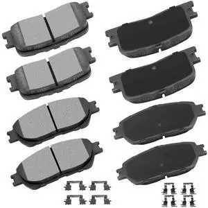 D906 D885 Front Rear Ceramic Brake Pads Kits 8pcs fit For 2002-2003 For Lexus ES300,2004-2006 For Lexus ES330,2005-2006 For Toyota For Camry D906 D885 Front Rear Ceramic Brake Pads Kits 8pcs fit For 2002-2003 For Lexus ES300,2004-2006 For Lexus ES330,2005-2006 For Toyota For Camry
