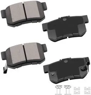 D536 4pcs Rear Ceramic Brake Pads Kits 2001-2003 For Acura CL,2007-2012 For Acura RDX,1996-2004 For Acura RL,1999-2008 For Acura TL,2002-2004 For Honda CR-V,2003-2011 For Honda Element D536 4pcs Rear Ceramic Brake Pads Kits 2001-2003 For Acura CL,2007-2012 For Acura RDX,1996-2004 For Acura RL,1999-2008 For Acura TL,2002-2004 For Honda CR-V,2003-2011 For Honda Element