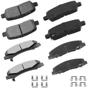 D1159 D999 Front Rear Ceramic Brake Pads Kits 8pcs fit For 2009 For Buick Allure,2009 For Buick LaCrosse,2011-2013 For Chevrolet Impala,2014-2016 For Chevrolet Impala Limited D1159 D999 Front Rear Ceramic Brake Pads Kits 8pcs fit For 2009 For Buick Allure,2009 For Buick LaCrosse,2011-2013 For Chevrolet Impala,2014-2016 For Chevrolet Impala Limited