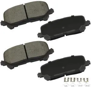 D1724 Rear Ceramic Disc Brake Pads Kit For Acura MDX 2014-2016,For Honda Passport 2019-2021,For Honda Pilot 2016-2021,For Honda Ridgeline 2017-2020 D1724 Rear Ceramic Disc Brake Pads Kit For Acura MDX 2014-2016,For Honda Passport 2019-2021,For Honda Pilot 2016-2021,For Honda Ridgeline 2017-2020