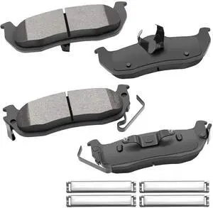D1041 Rear Semi-Metallic Disc Brake Pads Kit For Nissan For ARMADA 2005-2015 2017-2018,For Pathfinder For ARMADA 2004 4PCS D1041 Rear Semi-Metallic Disc Brake Pads Kit For Nissan For ARMADA 2005-2015 2017-2018,For Pathfinder For ARMADA 2004 4PCS