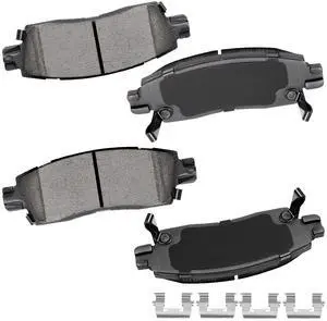 D883 4pcs Rear Ceramic Brake Pads Kits 2008-2017 For Buick,2013-2017 For Cadillac,2002-2017 For Chevrolet,2007-2016 For GMC Acadia,2002-2009 For GMC,2003-2008 For Isuzu,2002-2004 For Oldsmobile D883 4pcs Rear Ceramic Brake Pads Kits 2008-2017 For Buick,2013-2017 For Cadillac,2002-2017 For Chevrolet,2007-2016 For GMC Acadia,2002-2009 For GMC,2003-2008 For Isuzu,2002-2004 For Oldsmobile