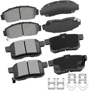 D787 D1336 8pcs Front & Rear Ceramic Brake Pads Kits 2010 For Acura TSX, 2008-2010 For Honda Accord D787 D1336 8pcs Front & Rear Ceramic Brake Pads Kits 2010 For Acura TSX, 2008-2010 For Honda Accord