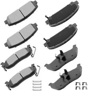 D1041 D1286 Ceramic Front Rear Disc Brake Pad Set Fit For 2005-2010 For Infiniti For QX56, 2006-2012 For Nissan For ARMADA, 2007-2010 For Titan,8pcs D1041 D1286 Ceramic Front Rear Disc Brake Pad Set Fit For 2005-2010 For Infiniti For QX56, 2006-2012 For Nissan For ARMADA, 2007-2010 For Titan,8pcs