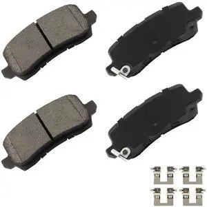 D1698 Rear Ceramic Disc Brake Pads Kit For Acura For RLX 2014-2020,For Acura For TLX 2015-2020 D1698 Rear Ceramic Disc Brake Pads Kit For Acura For RLX 2014-2020,For Acura For TLX 2015-2020