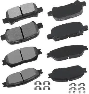 D906 D828 Ceramic Front Rear Brake Pad Set Fit For 2005-2007 For Toyota Avalon,2005-2006 For Toyota For Camry,2004-2008 For Toyota Solara D906 D828 Ceramic Front Rear Brake Pad Set Fit For 2005-2007 For Toyota Avalon,2005-2006 For Toyota For Camry,2004-2008 For Toyota Solara