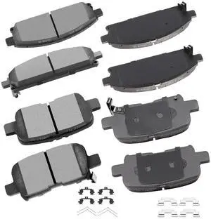 D855 D865 Front Rear Ceramic Brake Pads Kits 8pcs fit For 2003-2006 For Acura MDX D855 D865 Front Rear Ceramic Brake Pads Kits 8pcs fit For 2003-2006 For Acura MDX