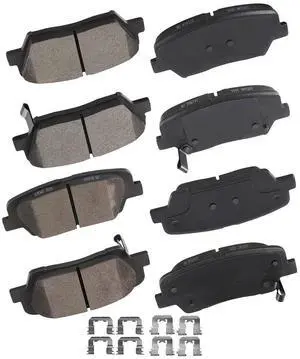 D1432 D1439 Front & Rear Professional Ceramic Brake Pads Set Fit For 2010-2012 For Hyundai For Santa Fe,2013-2014 For Santa Fe Sport,2011-2014 For Kia For Sorento D1432 D1439 Front & Rear Professional Ceramic Brake Pads Set Fit For 2010-2012 For Hyundai For Santa Fe,2013-2014 For Santa Fe Sport,2011-2014 For Kia For Sorento