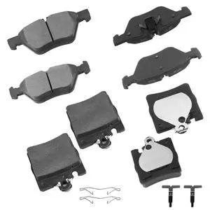D853 D873 Front & Rear Ceramic Brake Pads Kit - 8pcs For Mercedes-Benz For CLK320 For CLK430 2000-2003,For E300 1998-1999,For E320 1998-2002 2004 2005,For E430 1998-2002 D853 D873 Front & Rear Ceramic Brake Pads Kit - 8pcs For Mercedes-Benz For CLK320 For CLK430 2000-2003,For E300 1998-1999,For E320 1998-2002 2004 2005,For E430 1998-2002
