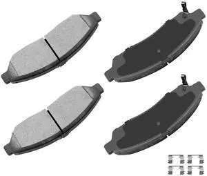 D1280 Front Ceramic Disc Brake Pads Kit For Acura MDX 2007-2019,For Acura ZDX 2010-2013,For Honda Pilot 2009-2019,For Honda Ridgeline 2017-2019 4PCS D1280 Front Ceramic Disc Brake Pads Kit For Acura MDX 2007-2019,For Acura ZDX 2010-2013,For Honda Pilot 2009-2019,For Honda Ridgeline 2017-2019 4PCS
