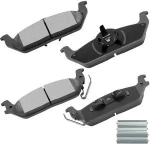 D1012 Rear Ceramic Disc Brake Pads Kit For Ford For F-150 2004-2011,For Lincoln Mark LT 2006-2008 4PCS D1012 Rear Ceramic Disc Brake Pads Kit For Ford For F-150 2004-2011,For Lincoln Mark LT 2006-2008 4PCS