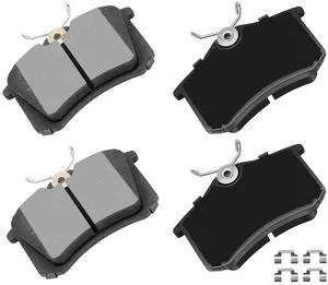 CCIyu D340 Rear Ceramic Disc Brake Pads Kit - Audi A3/A4/A6/A8/S4/S6/S8/TT/405/VW Beetle (2PCS Quattro) CCIyu D340 Rear Ceramic Disc Brake Pads Kit - Audi A3/A4/A6/A8/S4/S6/S8/TT/405/VW Beetle (2PCS Quattro)