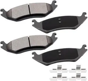 Rear Brake Pads 4pcs D967 Fit For Chrysler For Aspen 2007-2009,For Dodge For Ram 1500 2002-2010,For Dodge For Ram 1500 Van 2003,For Dakota 2010,For Durango 2003-2009,For Ram 1500 2011-2018 Rear Brake Pads 4pcs D967 Fit For Chrysler For Aspen 2007-2009,For Dodge For Ram 1500 2002-2010,For Dodge For Ram 1500 Van 2003,For Dakota 2010,For Durango 2003-2009,For Ram 1500 2011-2018