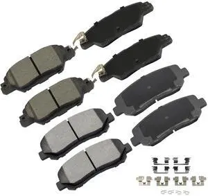 D1623 & D1846 Front & Rear Ceramic Disc Brake Pads Kit For Mazda CX-5 2016-2021 D1623 & D1846 Front & Rear Ceramic Disc Brake Pads Kit For Mazda CX-5 2016-2021