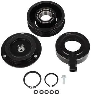 Air Conditioning Compressor Clutch Fit for Ford Fiesta EcoSport 2.0L 2013-2014 1.6L 2014-2019 Replaces AC Compressor for Car 6 Grooves Air Conditioning Compressor Clutch Fit for Ford Fiesta EcoSport 2.0L 2013-2014 1.6L 2014-2019 Replaces AC Compressor for Car 6 Grooves