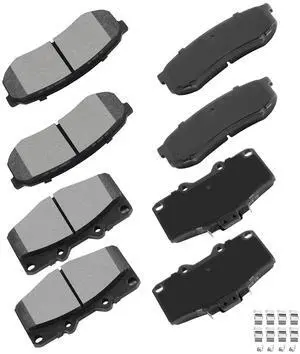 D410 D606 Front & Rear Professional Ceramic Brake Pads Set fit For 1996-1997 For Lexus LX450,1993-1997 For Toyota For Land Cruiser D410 D606 Front & Rear Professional Ceramic Brake Pads Set fit For 1996-1997 For Lexus LX450,1993-1997 For Toyota For Land Cruiser