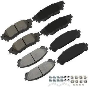 D1324 & D1805 Front & Rear Ceramic Brake Pads For Lexus NX200t 15-17 For NX300 18-21 For NX300h 15-21,For RX350 16-21 For RX350L 18-21 For RX450hL 20-21,For Toyota Avalon 20-21 For Camry 20-21 D1324 & D1805 Front & Rear Ceramic Brake Pads For Lexus NX200t 15-17 For NX300 18-21 For NX300h 15-21,For RX350 16-21 For RX350L 18-21 For RX450hL 20-21,For Toyota Avalon 20-21 For Camry 20-21