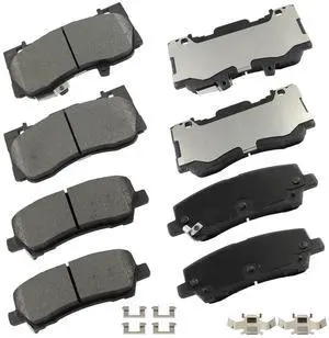 D1810 & D1784 Front Rear Metal Disc Brake Pads Kit For Ford For Mustang 2015-2021 D1810 & D1784 Front Rear Metal Disc Brake Pads Kit For Ford For Mustang 2015-2021