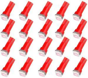 20 Pack T5 73 74 Dashboard Gauge 5050SMD LED Wedge Light Bulb (20pack pink) 20 Pack T5 73 74 Dashboard Gauge 5050SMD LED Wedge Light Bulb (20pack pink)