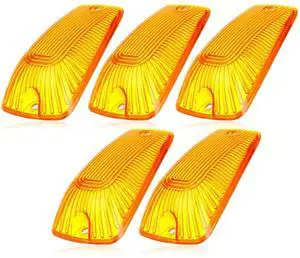 5x Cab Marker Light Amber Top Roof Running Light/Cover Lens Top Clearance Marker Cab Marker Assembly for 1988-2000 For Chevy For GMC Truck Light 5x Cab Marker Light Amber Top Roof Running Light/Cover Lens Top Clearance Marker Cab Marker Assembly for 1988-2000 For Chevy For GMC Truck Light
