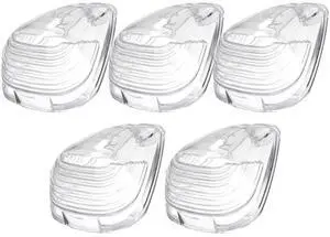 Cab Marker Light 5x Clear Top Roof Running/Lens Replacement Cab Marker Assembly Replacement fit for 1999-2015 Replacement fit For Ford F250 F350 F450 Cab Marker Light 5x Clear Top Roof Running/Lens Replacement Cab Marker Assembly Replacement fit for 1999-2015 Replacement fit For Ford F250 F350 F450