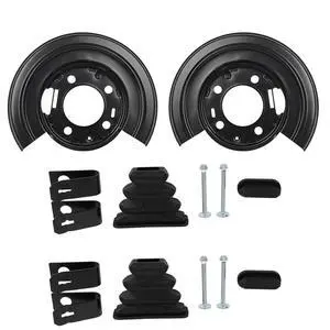 947-036 924-224 Brake Dust Shield 2PCS Rear Left & Right Compatible for Ford for Excursion 2000-2005,for Ford for F-250 Super Duty 1999-2010,for Ford for F-350 Super Duty 1999-2015 947-036 924-224 Brake Dust Shield 2PCS Rear Left & Right Compatible for Ford for Excursion 2000-2005,for Ford for F-250 Super Duty 1999-2010,for Ford for F-350 Super Duty 1999-2015