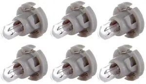 6 Pack Warm White T4/T4.2 Neo Wedge Halogen A/C Bulb Replacement fit for A/C Light 6 Pack Warm White T4/T4.2 Neo Wedge Halogen A/C Bulb Replacement fit for A/C Light