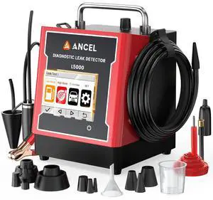 L5000 Classic Automotive Smoke Machine with Built-in Air Pump, Adjustable 0.420 PSI Pressure, LCD Screen, Smoke Diagnostic Leak Detector for EVAP, Intake, Exhaust, Turbo & Cooling Systems L5000 Classic Automotive Smoke Machine with Built-in Air Pump, Adjustable 0.420 PSI Pressure, LCD Screen, Smoke Diagnostic Leak Detector for EVAP, Intake, Exhaust, Turbo & Cooling Systems
