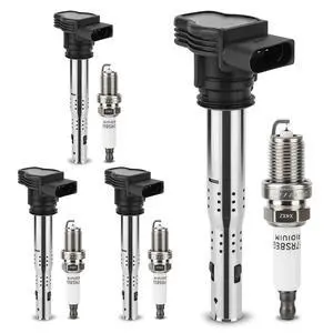 UF575 Ignition Coil & 1675 Double Iridium Spark Plug for Audi A3 A4 A5 A6 Q5 R8 TT RS4 RS5/Volkswagen Jetta Passat Tiguan Beetle CC Golf GTI Replaces# C1627 07K905715F E1075 UF575 Ignition Coil & 1675 Double Iridium Spark Plug for Audi A3 A4 A5 A6 Q5 R8 TT RS4 RS5/Volkswagen Jetta Passat Tiguan Beetle CC Golf GTI Replaces# C1627 07K905715F E1075