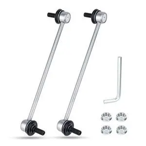 K750523 Zinc-Nickel Alloy Front Stabilizer Sway Bar Links for Hyundai Accent 12-17/Elantra 11-16/Veloster 12-17 Kia Forte 14-18/Forte Koup 14-16/Forte5 14-18/Rio 12-17/Soul 14-18 548300U000 K750523 Zinc-Nickel Alloy Front Stabilizer Sway Bar Links for Hyundai Accent 12-17/Elantra 11-16/Veloster 12-17 Kia Forte 14-18/Forte Koup 14-16/Forte5 14-18/Rio 12-17/Soul 14-18 548300U000