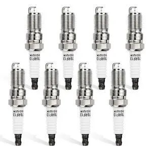 7740 Double Iridium Spark Plugs Fit for Ford F150 F250 F350 E150 E250 E350 E450 Crown Victoria Mustang Lincoln Navigator 4.6L 5.4L V8 Replaces# SP479, AGSF22WM (set of 8) 7740 Double Iridium Spark Plugs Fit for Ford F150 F250 F350 E150 E250 E350 E450 Crown Victoria Mustang Lincoln Navigator 4.6L 5.4L V8 Replaces# SP479, AGSF22WM (set of 8)