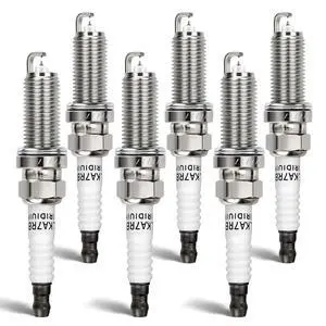 1406 Double Iridium Spark Plug for Infiniti EX35 FX35 G25 G35 JX35 M35 M35h M56 Q50 Q70 QX60/Nissan Altima Maxima Murano Quest 350Z V6 Replaces # DILKAR7B11 (Set of 6) 1406 Double Iridium Spark Plug for Infiniti EX35 FX35 G25 G35 JX35 M35 M35h M56 Q50 Q70 QX60/Nissan Altima Maxima Murano Quest 350Z V6 Replaces # DILKAR7B11 (Set of 6)