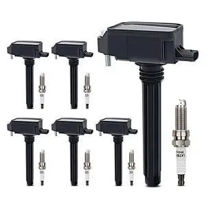 UF807 Ignition Coil & 93175 Double Iridium Spark Plug For 16-21 Jeep Grand Cherokee,Wrangler,Gladiator/Dodge Durango/Ram 1500/Chrysler Pacifica,Voyager 3.6L Replaces# 68223569AB LKR7DIX-11S UF807 Ignition Coil & 93175 Double Iridium Spark Plug For 16-21 Jeep Grand Cherokee,Wrangler,Gladiator/Dodge Durango/Ram 1500/Chrysler Pacifica,Voyager 3.6L Replaces# 68223569AB LKR7DIX-11S