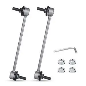 K80066 Zinc-Nickel Alloy Front Stabilizer Sway Bar Links for 2000-2011 Ford Focus Replaces # 5S4Z5K484AA YS4Z5K484 K80066 Zinc-Nickel Alloy Front Stabilizer Sway Bar Links for 2000-2011 Ford Focus Replaces # 5S4Z5K484AA YS4Z5K484