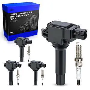UF774 Ignition Coil & 93501 Double Iridium Spark Plug For Subaru BRZ Legacy Outback WRX Forester Crosstrek/Scion FR-S/Toyota 86Replace# 22433-AA700 UF747 UF767 UF769 UF775 UF774 Ignition Coil & 93501 Double Iridium Spark Plug For Subaru BRZ Legacy Outback WRX Forester Crosstrek/Scion FR-S/Toyota 86Replace# 22433-AA700 UF747 UF767 UF769 UF775