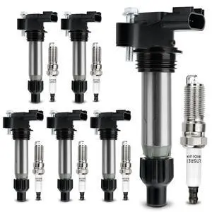 UF569 Ignition Coil &12622561 Double Iridium Spark Plug For Buick Allure Enclave LaCrosse/Cadillac ATS XTS CTS SRX STS/Chevy Impala Malibu Equinox Traverse/GMC Canyon Acadia Terrain/Saturn/Suzuki UF569 Ignition Coil &12622561 Double Iridium Spark Plug For Buick Allure Enclave LaCrosse/Cadillac ATS XTS CTS SRX STS/Chevy Impala Malibu Equinox Traverse/GMC Canyon Acadia Terrain/Saturn/Suzuki