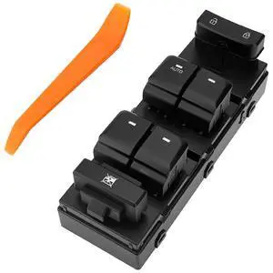 93570-C1000 Front Left Driver Side Power Window Door Lock Switch for 2015-2019 Hyundai Sonata Replaces# 93570C1000 18 PINS 93570-C1000 Front Left Driver Side Power Window Door Lock Switch for 2015-2019 Hyundai Sonata Replaces# 93570C1000 18 PINS