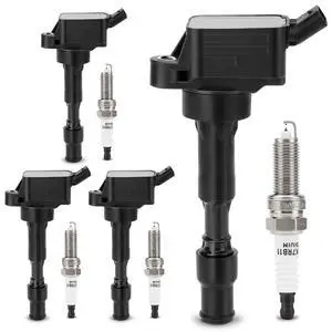 UF816 Ignition Coil & 9723 Double Iridium Spark Plug for Hyundai 16-20 Elantra,18-21 Kona,15-19 Sonata,19-21 Veloster/Kia 17-22 Forte,20-22 Forte5,17-20 Optima,21-22 Seltos,19-22 Soul 273002E601 UF816 Ignition Coil & 9723 Double Iridium Spark Plug for Hyundai 16-20 Elantra,18-21 Kona,15-19 Sonata,19-21 Veloster/Kia 17-22 Forte,20-22 Forte5,17-20 Optima,21-22 Seltos,19-22 Soul 273002E601