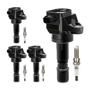 UF672 Ignition Coil & 97390 Double Iridium Spark Plug for 2012-2015 Honda Civic 1.8L L4, 2013-2015 Acura ILX 2.0L L4, 2016 Honda HR-V 1.8L L4 Replaces# 30520R1AA01 C1823 UF672 Ignition Coil & 97390 Double Iridium Spark Plug for 2012-2015 Honda Civic 1.8L L4, 2013-2015 Acura ILX 2.0L L4, 2016 Honda HR-V 1.8L L4 Replaces# 30520R1AA01 C1823