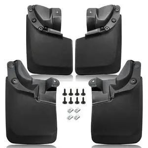 Mud Flaps Mud Splash Guard Mudguards for 2016 2017 2018 2019 2020 2021 2021 Toyota Tacoma (Doesn't Fit SR or SR5) Front & Rear 4PCS Compatible with OEM Fender Flares Mud Flaps Mud Splash Guard Mudguards for 2016 2017 2018 2019 2020 2021 2021 Toyota Tacoma (Doesn't Fit SR or SR5) Front & Rear 4PCS Compatible with OEM Fender Flares