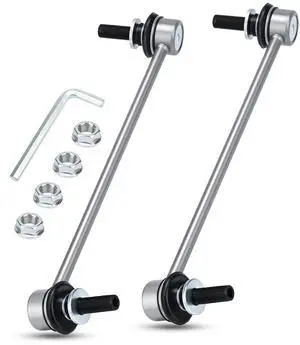 Zinc-Nickel Alloy Front Stabilizer Sway Bar End Link for 2008-2017 Chevy Equinox Captiva Sport/GMC Terrain/Pontiac Torrent/Saturn Vue/Suzuki XL-7 K750188 K750189 Zinc-Nickel Alloy Front Stabilizer Sway Bar End Link for 2008-2017 Chevy Equinox Captiva Sport/GMC Terrain/Pontiac Torrent/Saturn Vue/Suzuki XL-7 K750188 K750189